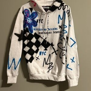 Marsanne Brands custom hand painted hoodie size small